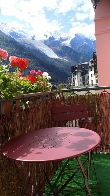 Studio Limbo Chamonix Hyper Centre Vue Imprenable Sur Le Mont-Blanc 외부 사진